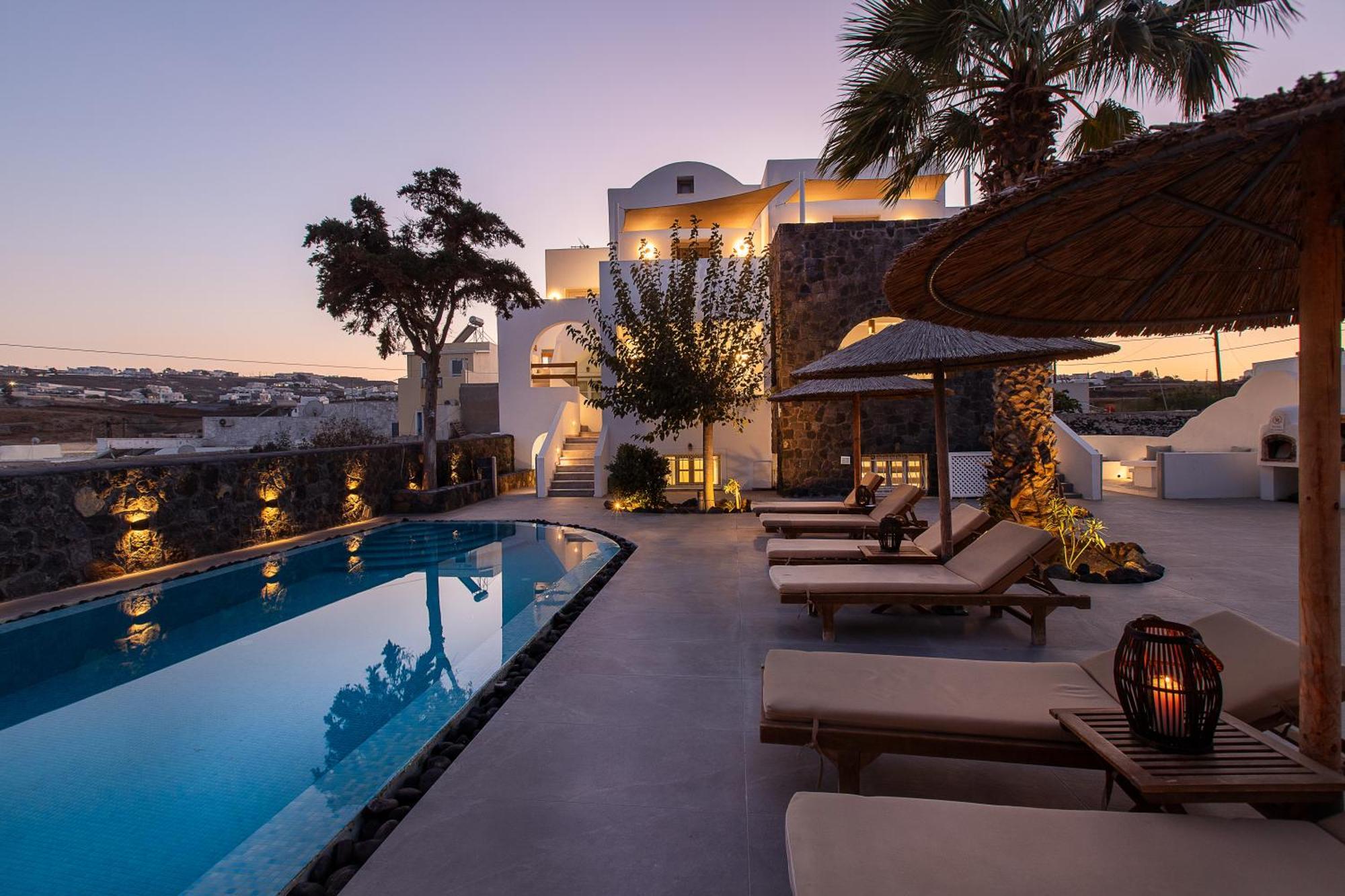 Santorini Villatzio Suites Mesaria Exteriör bild